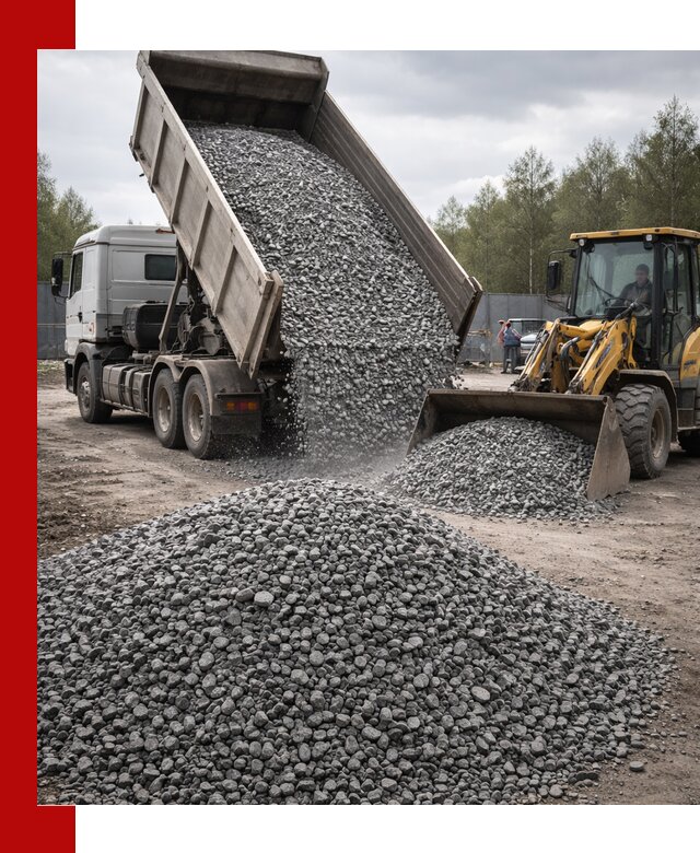 Доставка и продажа щебня гранитного в Батайске