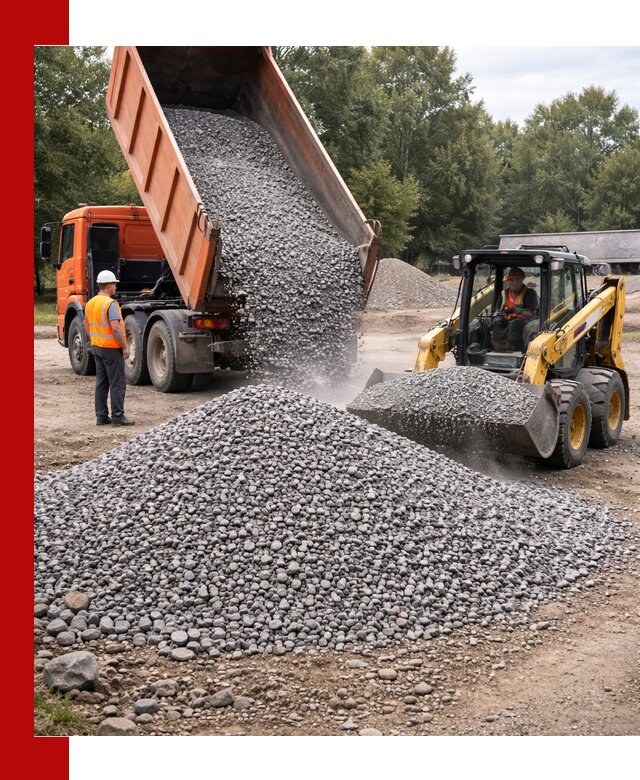 Купить гранитный щебень фракции 5–10 в Батайске с доставкой