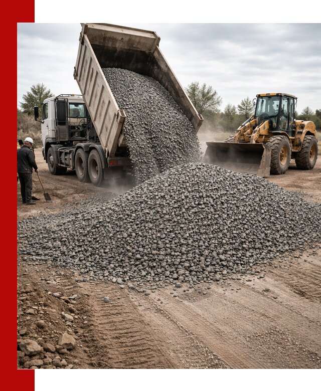 Гранитный щебень фракция 10-20 с доставкой в Батайске