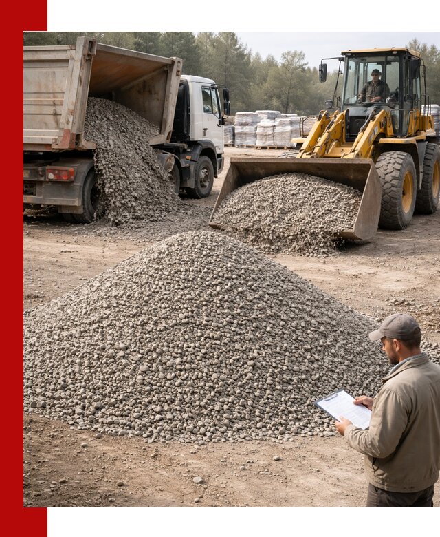Гравийный щебень фракция 5–10 с доставкой в Батайске