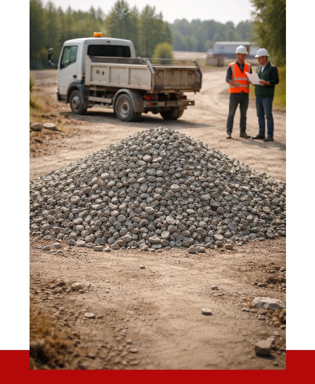 Гравийный щебень фракция 20-40 в Батайске от 1215 р. | ПРОНЕРУДБтс