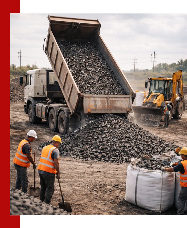 Шлаковый щебень фракция 40-70 с доставкой в Батайске