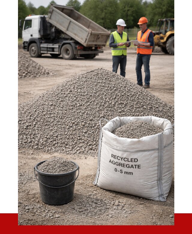 Вторичный щебень фракция 0-5 в Батайске от 1619 р. ПРОНЕРУДБтс