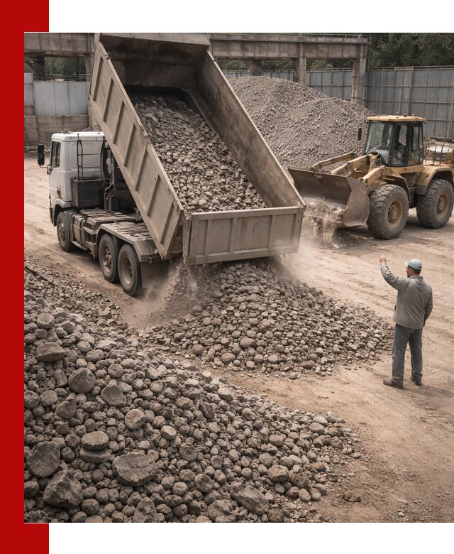 Вторичный щебень фракция 20-40 с доставкой в Батайске
