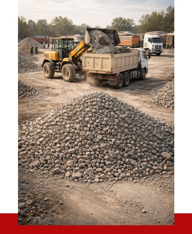 Вторичный щебень фракция 40-70 в Батайске от 1761 р, ПРОНЕРУДБтс