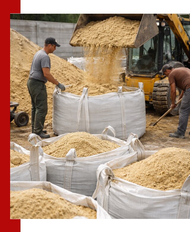 Поставка качественного песка для кладки в Батайске