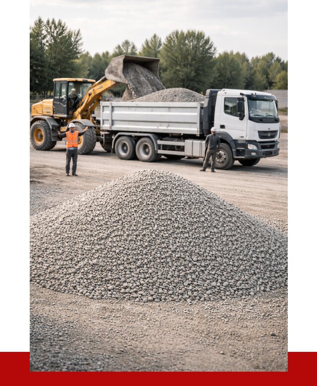 Купить мытый гравий в Батайске от 3542 р, доставка ПРОНЕРУДБтс