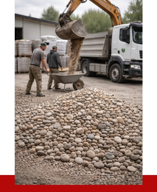 Галька декоративная в Батайске от 3239 р. за куб | ПРОНЕРУДБтс