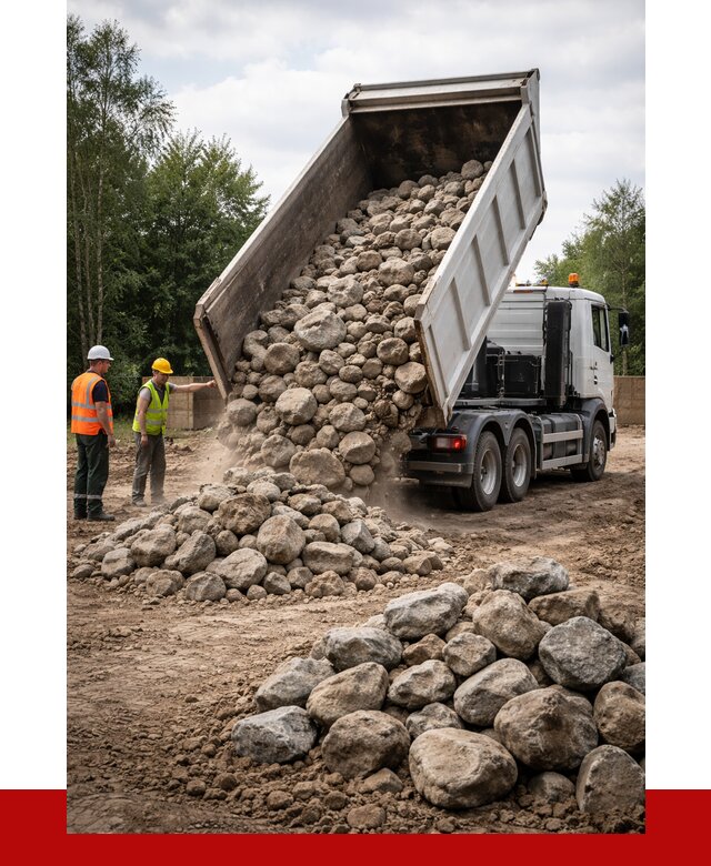 Купить булыжник в Батайске с доставкой от 4554 р. за куб | ПРОНЕРУДБтс