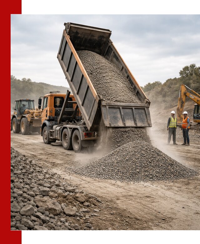 Щебёночно-песчаная смесь ЩПС С1 с доставкой в Батайске