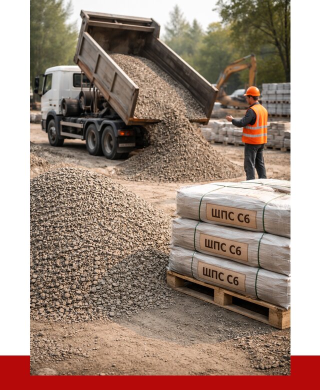 ЩПС С6 в Батайске с доставкой от 2227 р. за куб | ПРОНЕРУДБтс