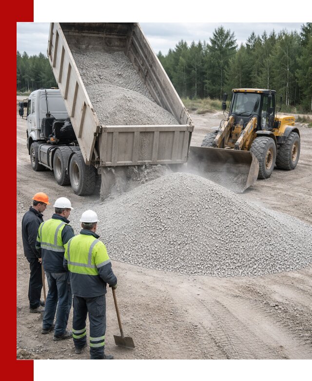 Известняковый отсев 0-5 доставка в Батайске быстро и выгодно