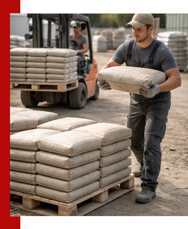 Доставка цемента в мешках оптом и в розницу в Батайске