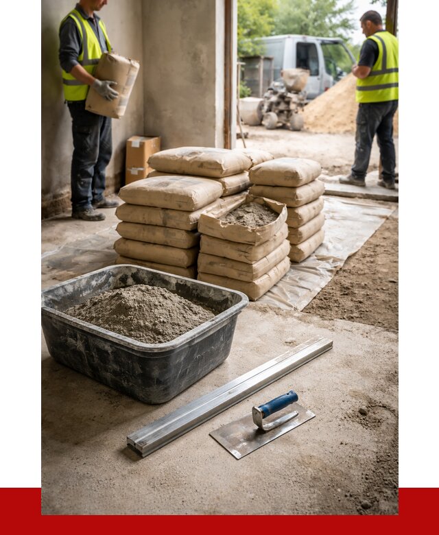 Купить сухую смесь для стяжки в Батайске от 4554 р. | ПРОНЕРУДБтс