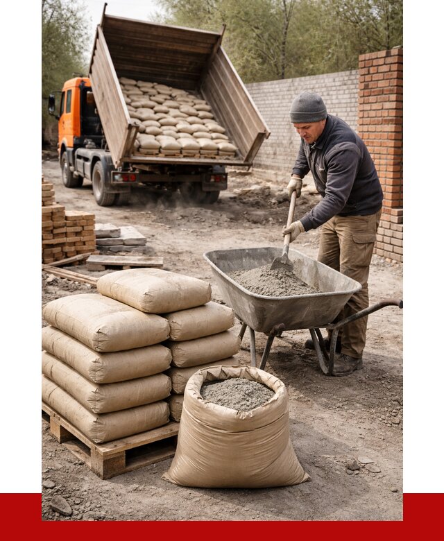 Купить сухую смесь для кладки в Батайске от 1215 р. | ПРОНЕРУДБтс