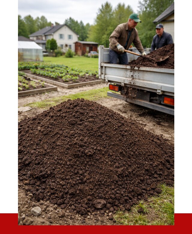 Плодородный грунт в Батайске с доставкой от 4251 р. | ПРОНЕРУДБтс