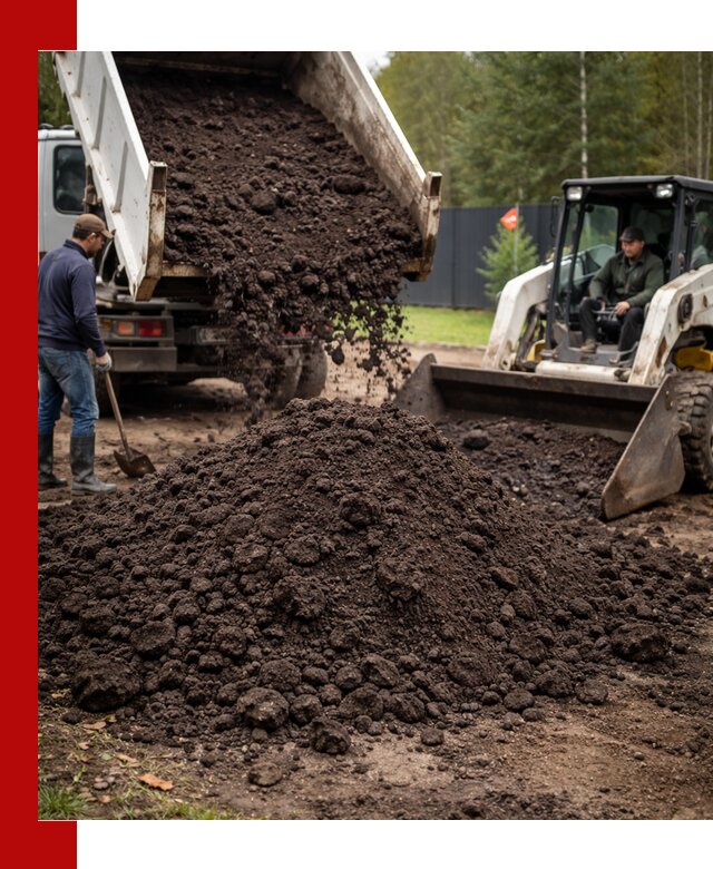 Плодородный грунт с доставкой в Батайске для садов и огородов