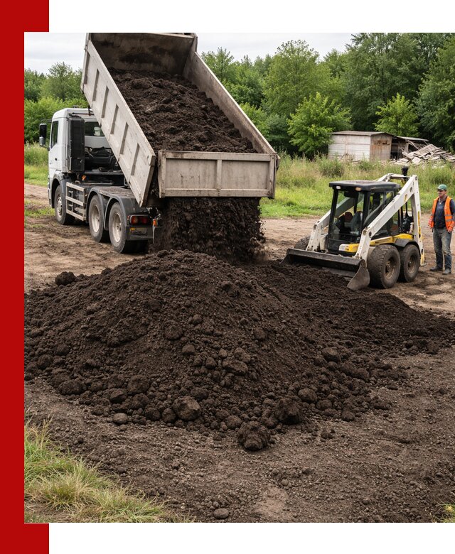 Поставка плодородной земли с доставкой самосвалом в Батайске