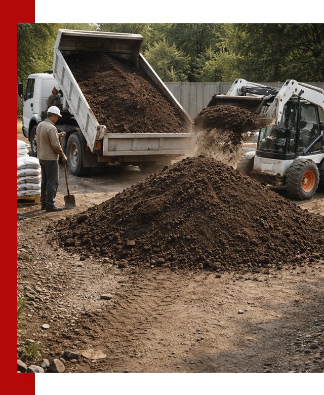 Доставка растительного грунта в Батайске от производителя оптом и в розницу