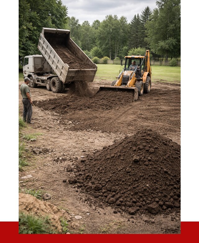 Грунт для выравнивания участка в Батайске от 1215 р. | ПРОНЕРУДБтс