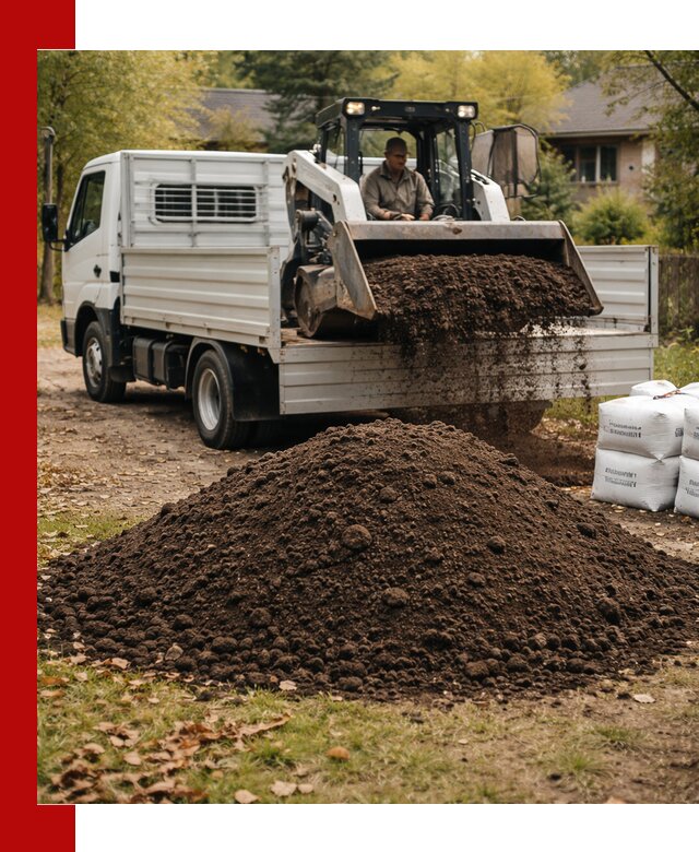Доставка садовой земли в больших объёмах в Батайске