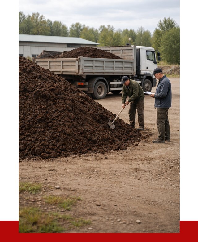 Кислый торф в Батайске с доставкой от 1215 р. за куб | ПРОНЕРУДБтс