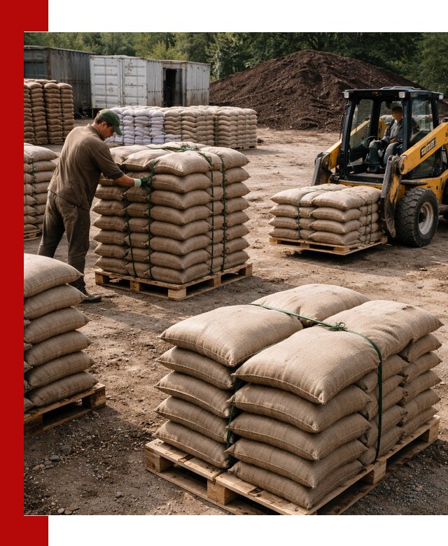 Доставка торфа в мешках по выгодным ценам в Батайске