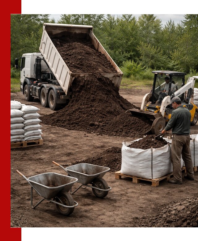 Доставка и продажа торфогрунта в Батайске оптом и в розницу