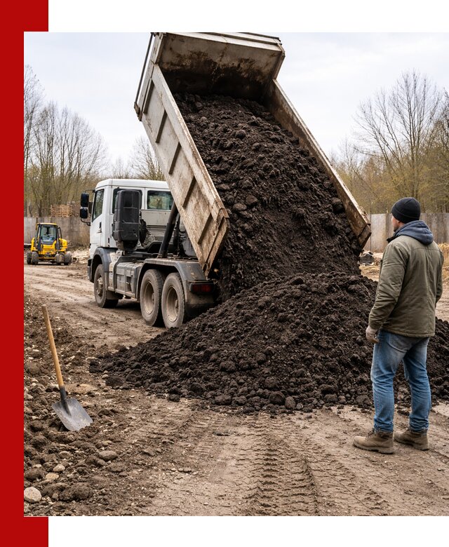 Доставка чернозема навалом в Батайске быстро и выгодно