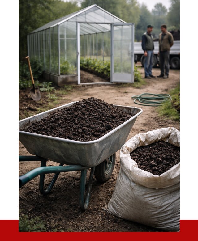 Чернозем для теплицы в Батайске с доставкой от 1518 р. | ПРОНЕРУДБтс