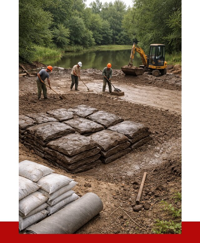 Купить глину для пруда в Батайске от 4554 р. с доставкой | ПРОНЕРУДБтс