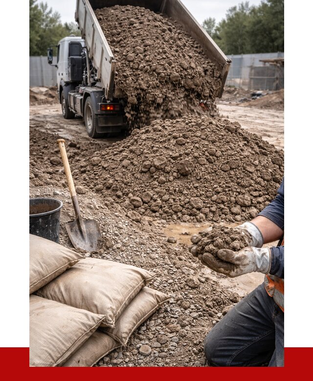 Купить глина для засыпки в Батайске от 1215 р. за куб | ПРОНЕРУДБтс