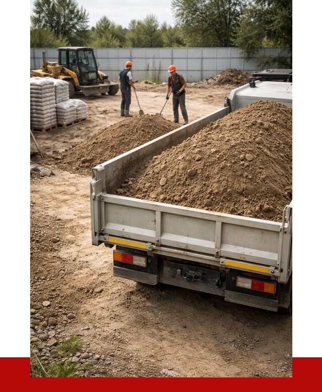 Супесь с доставкой в Батайске от 2480 р. за куб | ПРОНЕРУДБтс