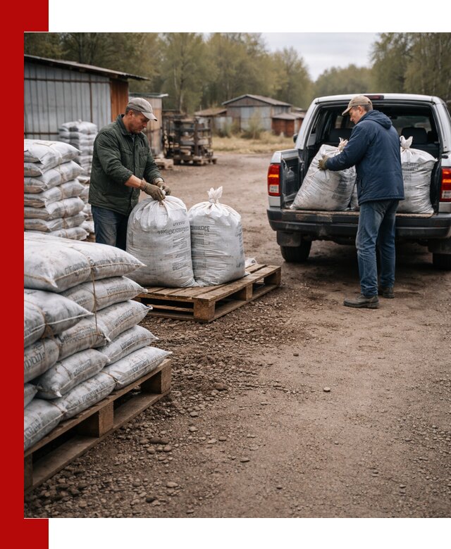 Купить конский навоз в мешках с доставкой в Батайске