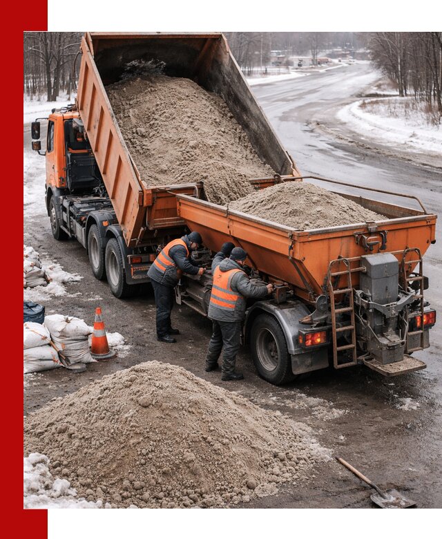 Поставка и вывоз пескосоля в Батайске оптом и в розницу