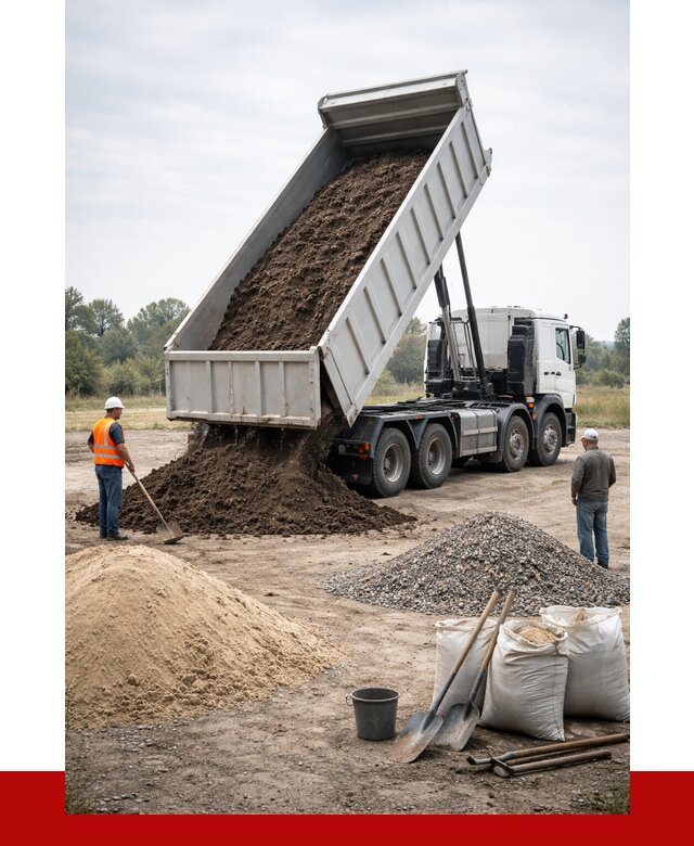 Доставка самосвалом 30 кубов в Батайске от 8603 р. | ПРОНЕРУДБтс