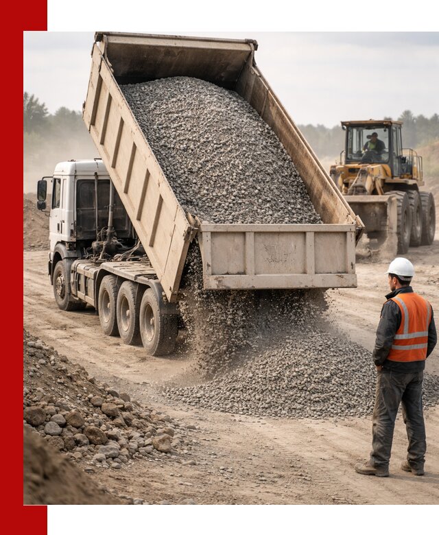 Доставка самосвалом 40 кубов цемента и сыпучих в Батайске