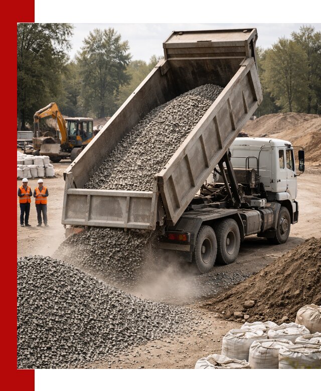 Аренда самосвала в Батайске для доставки сыпучих и нерудных материалов