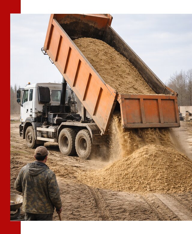 Аренда самосвала 20 тонн для перевозки грузов в Батайске