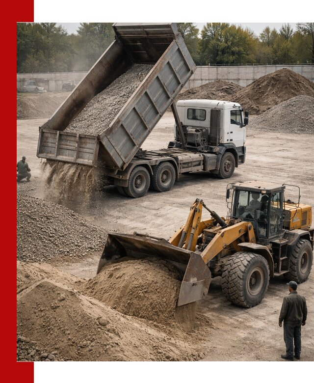 Перевозка сыпучих грузов самосвалами и бортовыми в Батайске