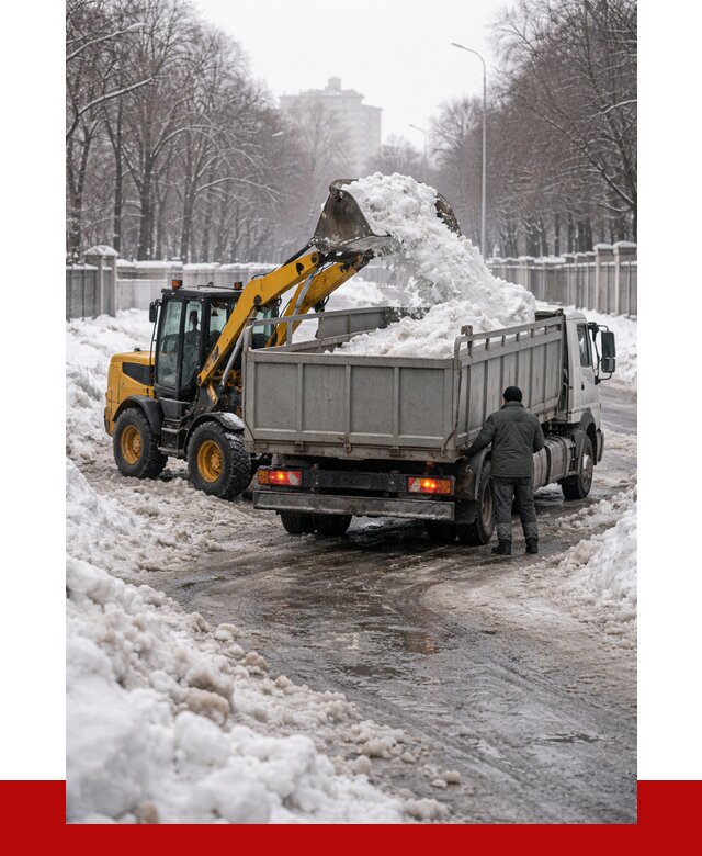 Вывоз снега с погрузкой в Батайске от 3542 р. ПРОНЕРУДБтс