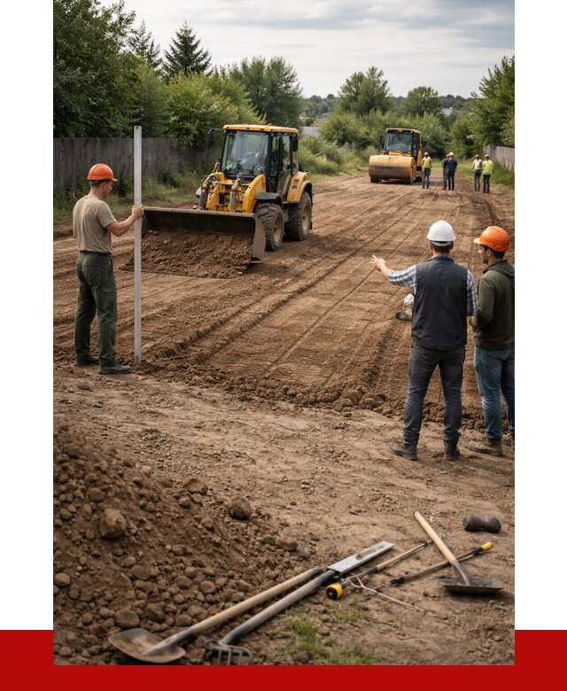 Планировка участка грунтом в Батайске от 4554 р ПРОНЕРУДБтс